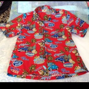 Hawaii shirt, men's med